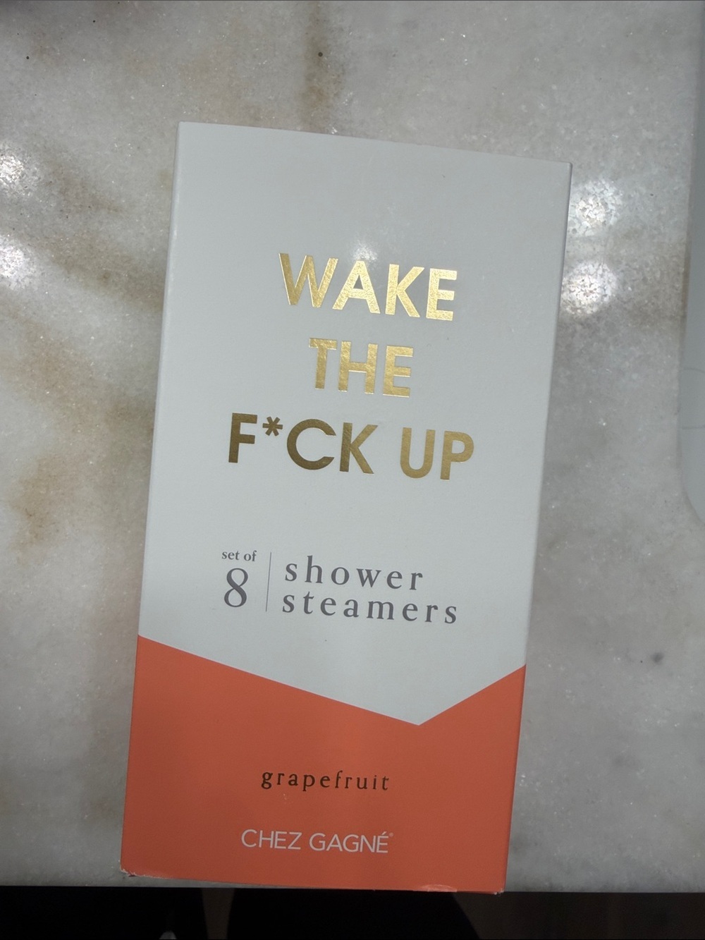 Wake The F*ck Up Grapefruit Shower Steamers - CHEZ GAGNÉ